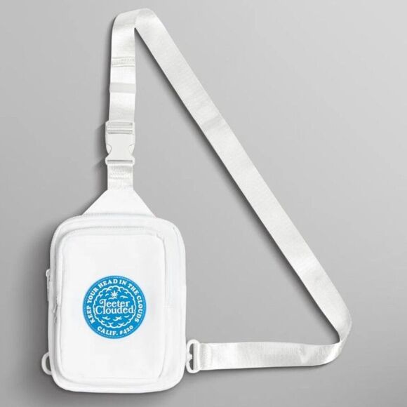 Jeeter Clouded Crossbody Bag Sling White NWT - Picture 2 of 8